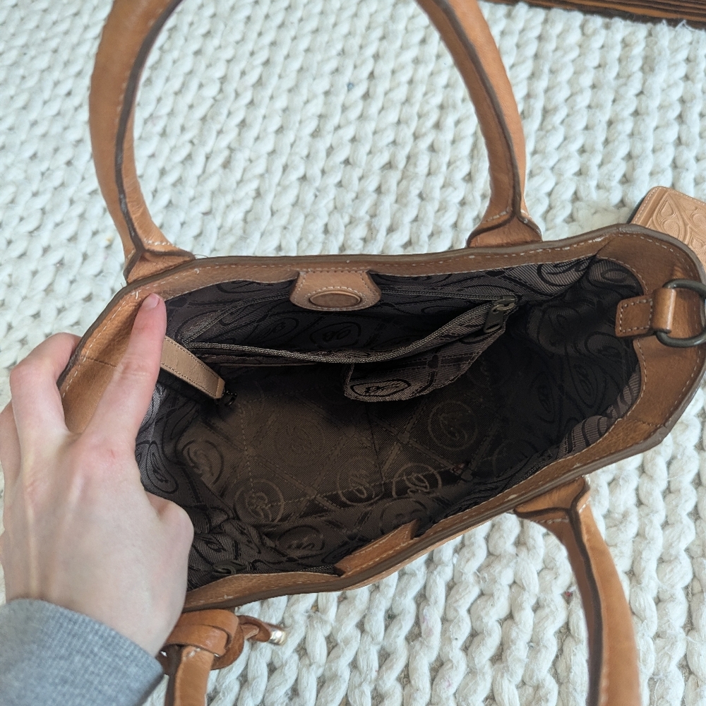 Brighton Ferrara Scala Morella Small Tote & Wallet Cognac - Picture 7 of 9